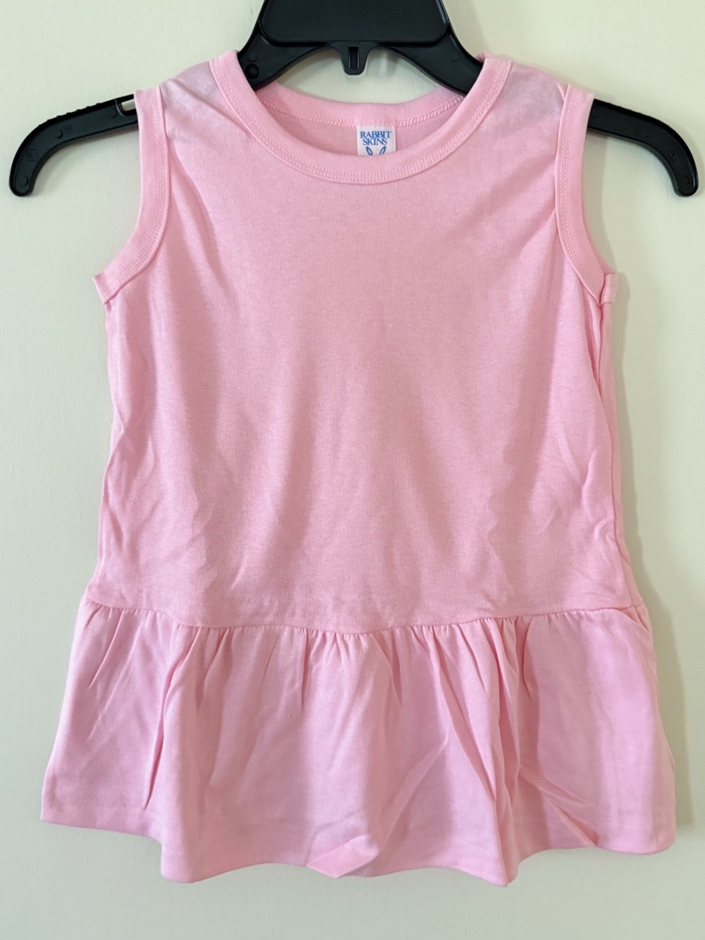 Rabbit Skins Light Pink Sleeveless dresses kids size 5/6, bundle of 6 dresses.